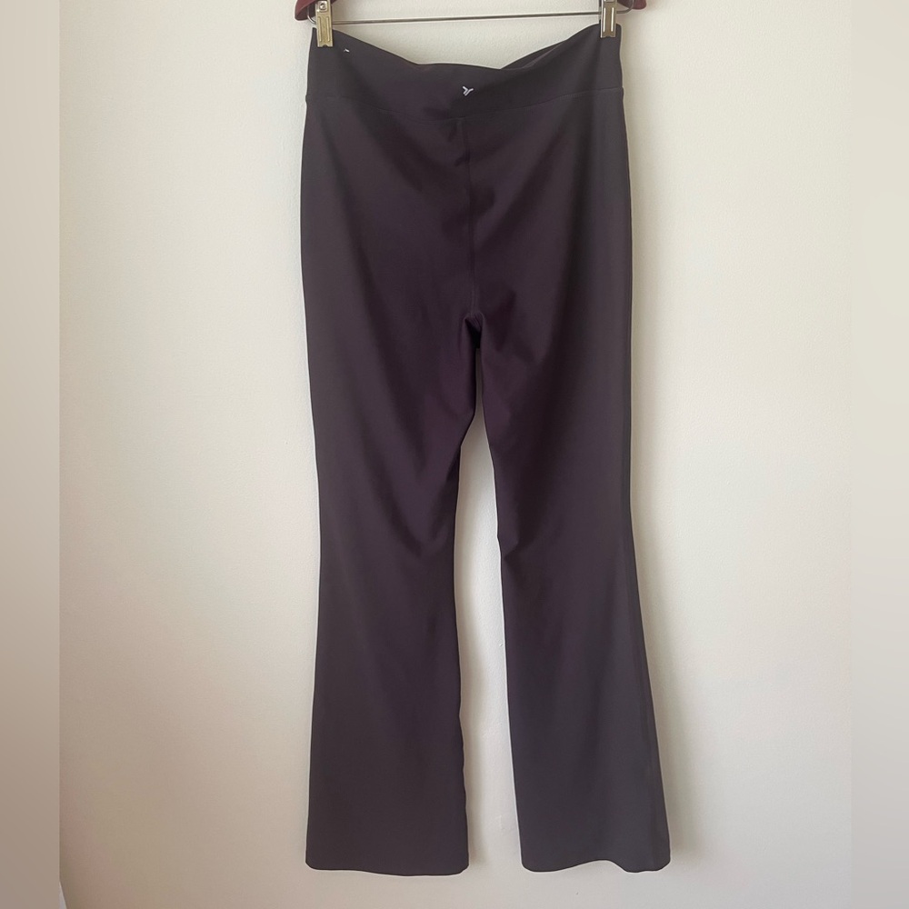 Old Navy PowerSoft Extra High Rise Flare Leggings Brown  Size Large Tall - Picture 2 of 3